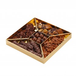 Reglette mini-tablettes- chocolats Gaucher Sorbiers-St Priest en Jarez