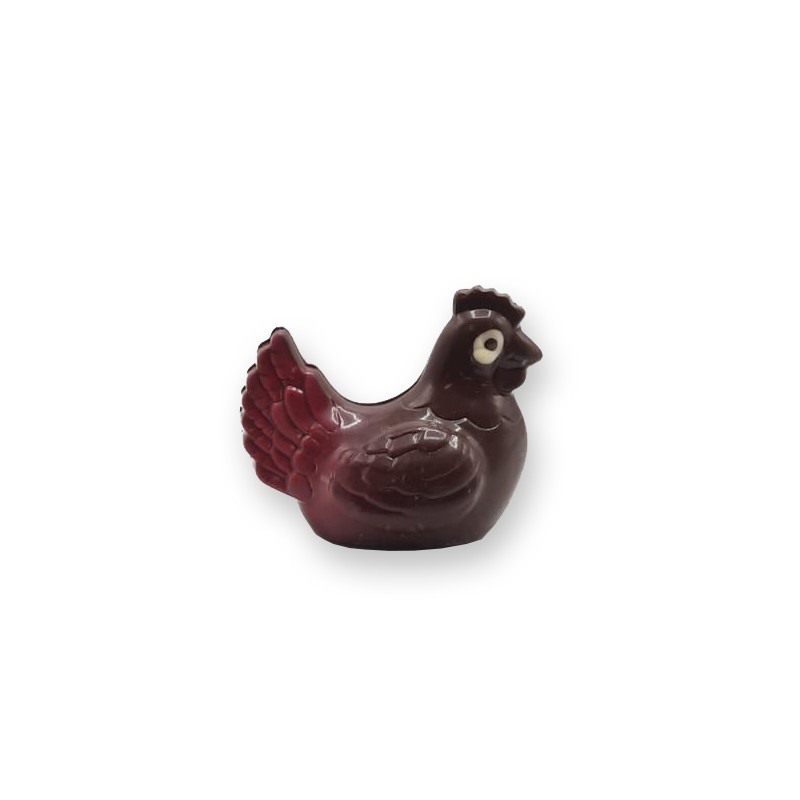 Poule au chocolat noir - Maison Gaucher chocolatier
