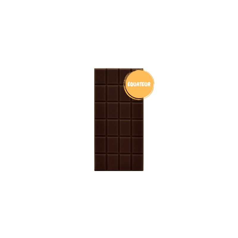 Tablette chocolat origine Equateur 76% de cacao Tablette chocolat origine Equateur 76% de cacao