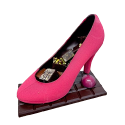 ESCARPIN CHOCOLAT GARNI 250g