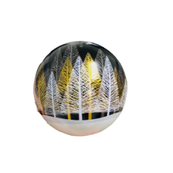 Boule de Noël garnie de...