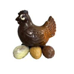 Sachet poule chocolat noir...