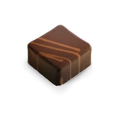 Bonbon chocolat ganache caramel