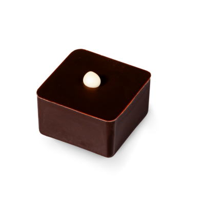 Bonbon chocolat ganache noisette lait